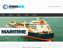 Tablet Screenshot of mensro.com
